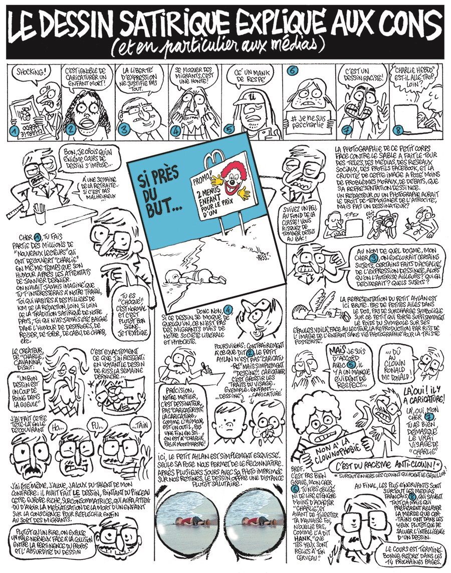 dessin satirique luz